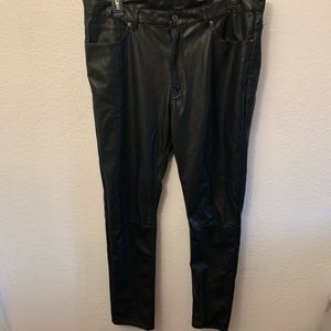 Faux Leather pants